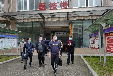 邵阳市委组织部领导来展辉医院调研党建工作