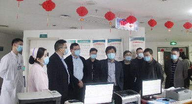 医管公司领导赴武冈展辉医院调研指导工作