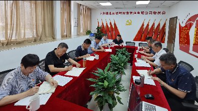 张芾书记在和润联党委党日活动作重要讲话